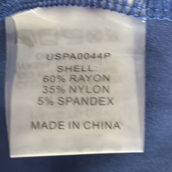 Universal Standard Moro Pocket Signature Ankle Zip Ponte Pants in Blue - Sz 6-8 - Picture 9 of 11